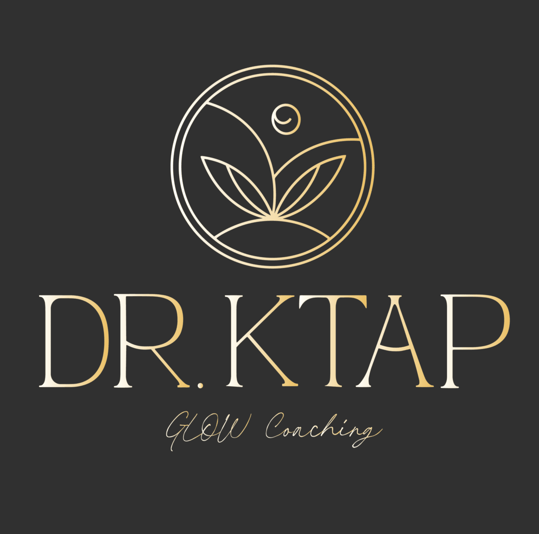 Gold Logo - Vertical Black - Dr. KTap